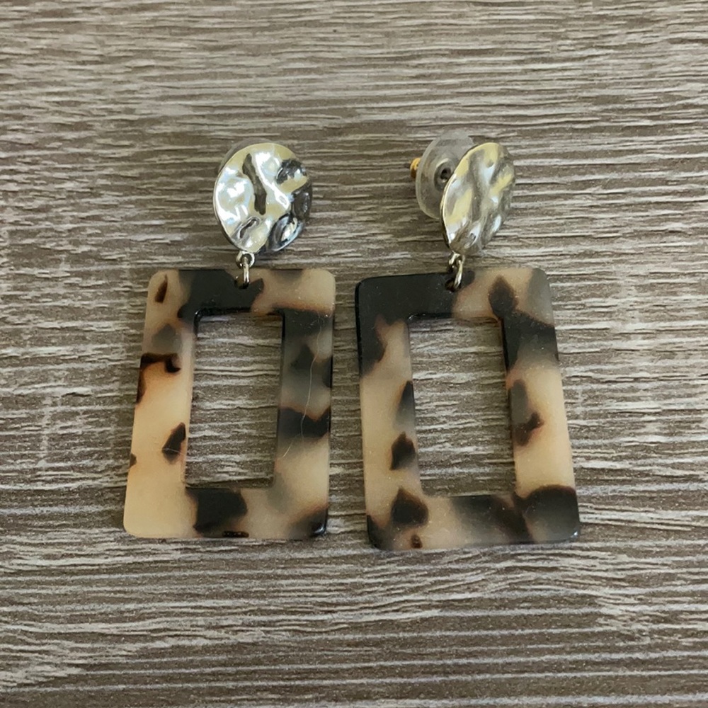 Tortoise Shell Earrings